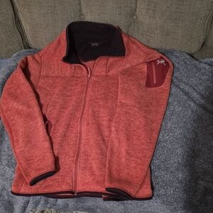 Arc'teryx Orange Full-Zip Jacket